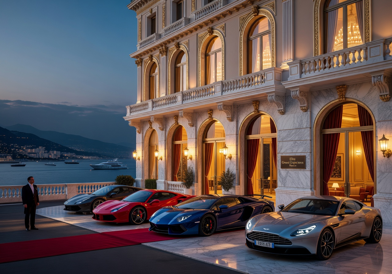 Elite Grand Experience Monaco luxury evening exterior
